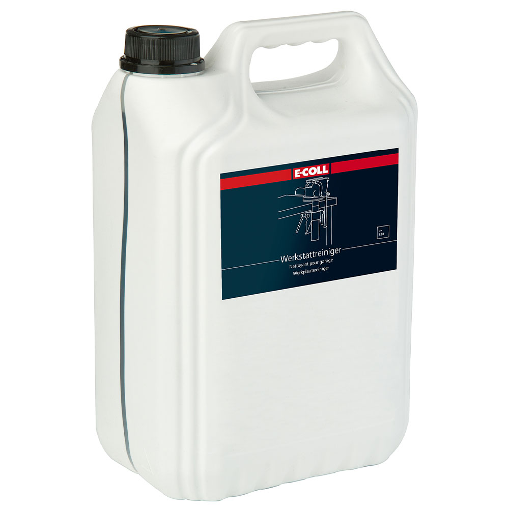 Detergente per officine - miscibile con acqua - senza silicone - flacone da 1 litro/ tanica da 5 litri - PU 1 e 12 pezzi - prezzo per PU