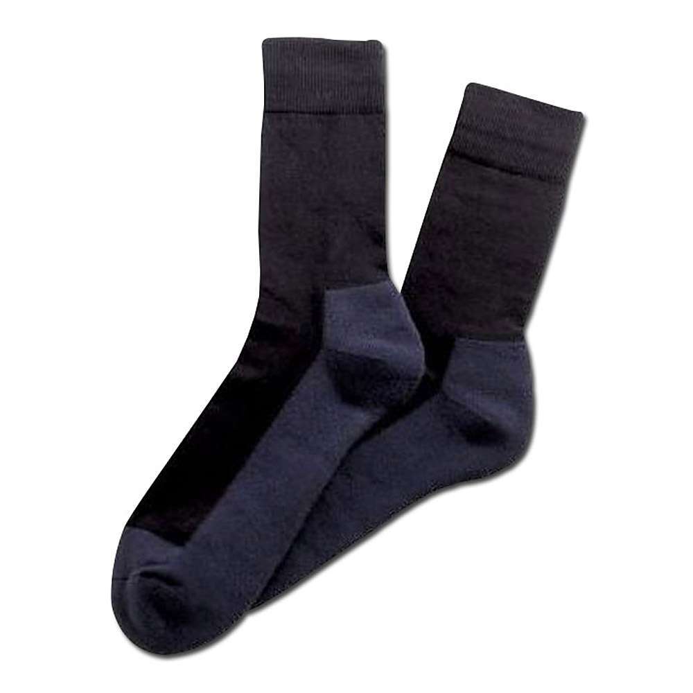 calzini funzionali "Dunova", nero / blu, formato: 39-47, FORTIS