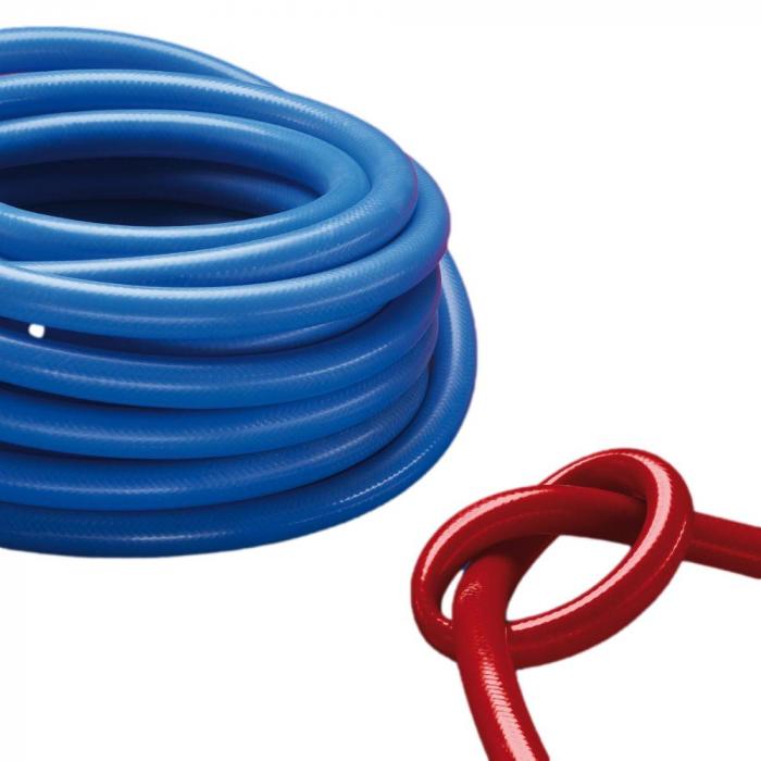 NORFLEX® SIL 448 - silikonslang - platinahärdad - inre Ø 3 till 19 mm - längd 25 m - blå - pris per rulle