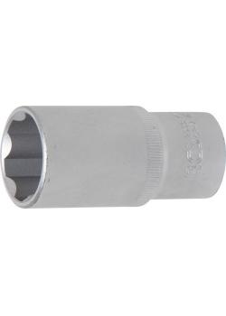 Point Socket - "Super Lock" - low - drive 12.5 mm (1/2 ") - size 28 mm
