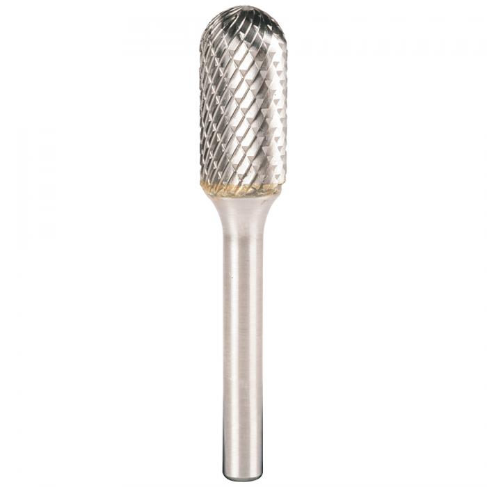 Carbide cutter HF 100 C - diameter 3 to 12.7 mm - height 12.7 to 25 mm - cylindrical with ball head - price per unit