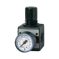 Regulator ciśnienia multifix - BG 1 lub 3 - G 1/4" lub G 1/2" - PE maks. 16 bar - zakres regulacji 0,1-3 do 0,5-10 bar - z manometrem