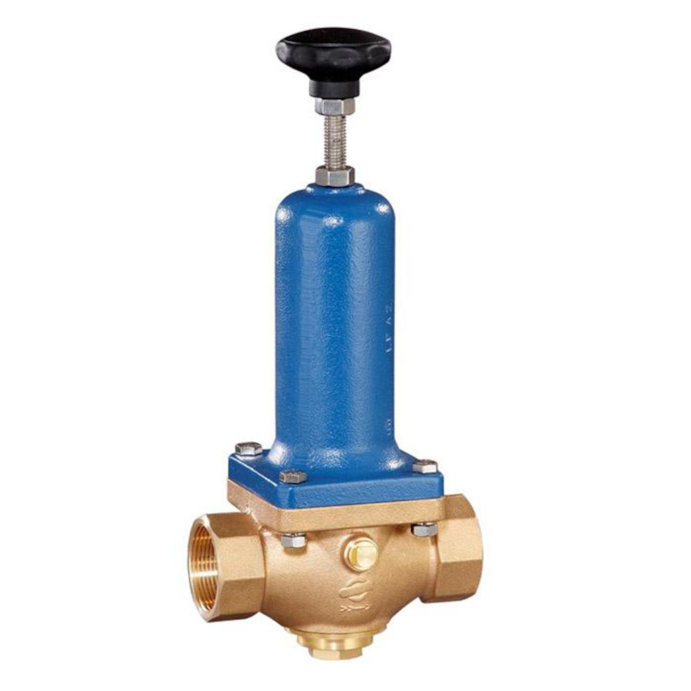 Réducteur de pression DRV 372 - pour eau et fluides neutres - laiton - G 1/2 à G 2 - pression d'entrée max. 25 à 40 bar - plage de pression aval 0,5 à 4 bar