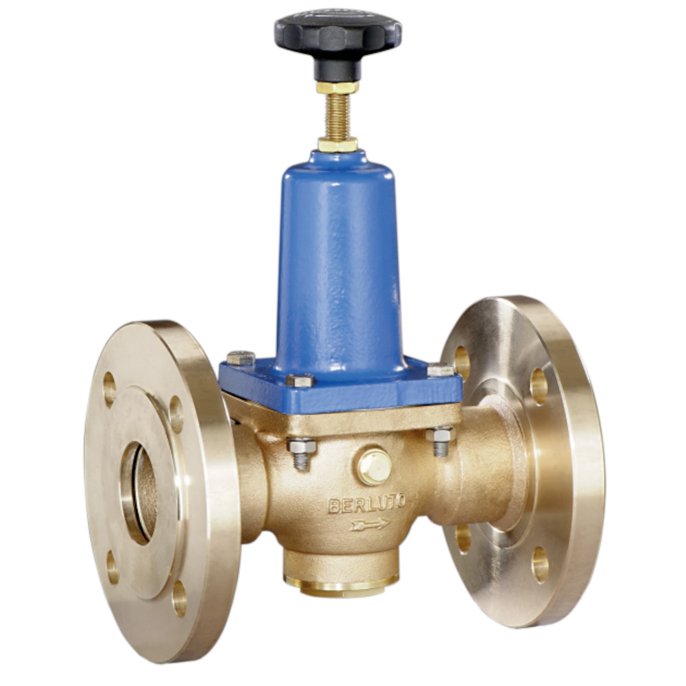 Détendeur DRV 508 - pour eau et fluides neutres - version à bride - bronze - DN 15 à DN 80 - pression d'entrée max. jusqu'à 25 bar - plage de pression aval 1,5 à 10 bar