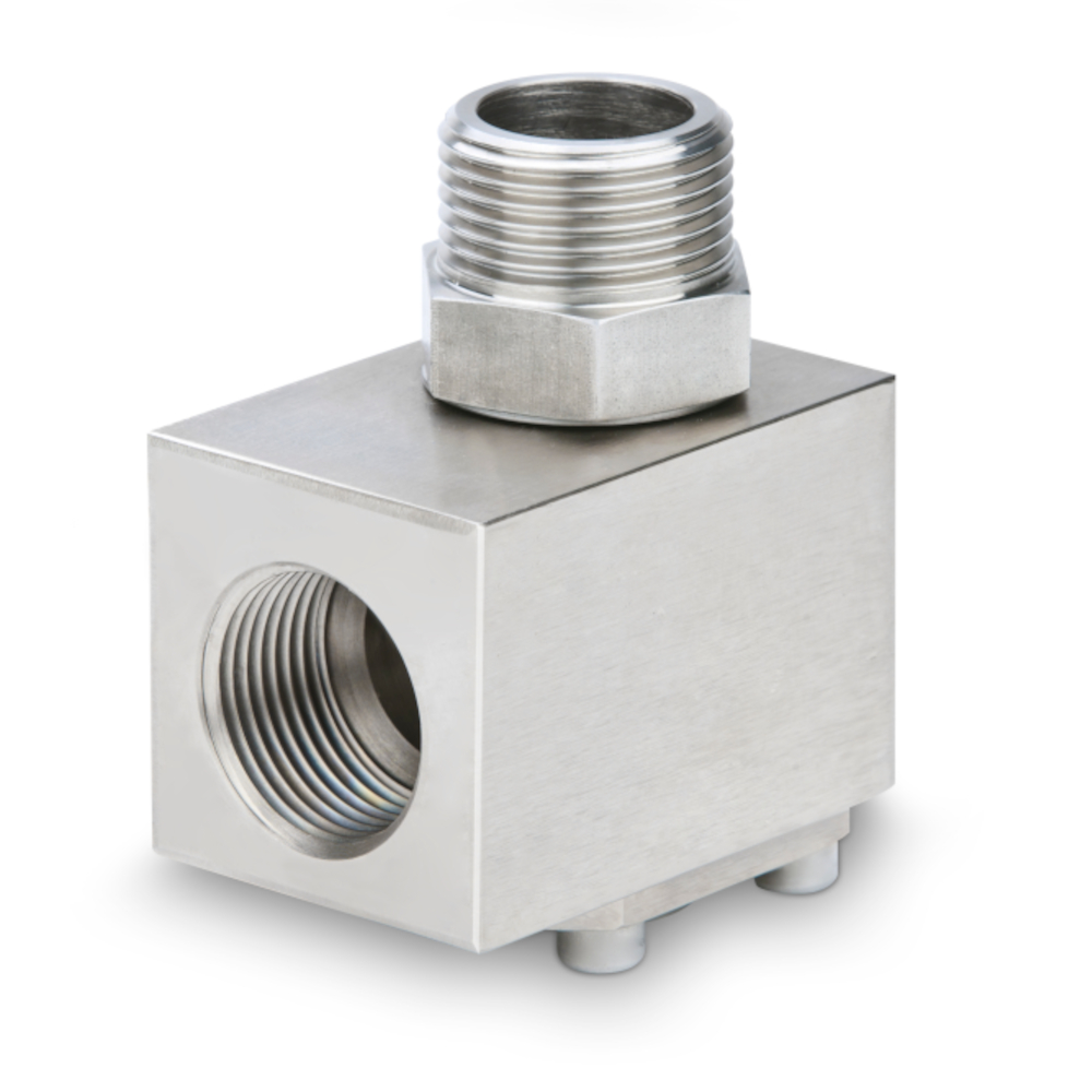 Angle swivel joint WDTH/VA - stainless steel V4A - 3/8" to 1" - DN 10 to 24 mm - max. 200 to 400 bar