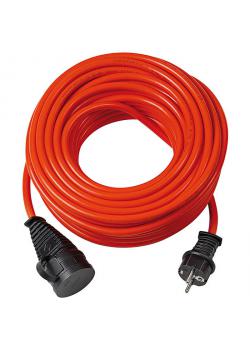 Extension cable - Bremaxx - IP 44 - orange - 10-25 m