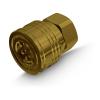 Faster quick coupling series TNL - socket - brass - DN 25 to 38 - internal thread NPT 1 "to G 1 1/2" - PN 55 to 75