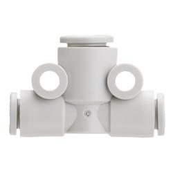 Raccordo a T KQ2T - PBT/PP - Ø esterno tubo flessibile da 3,2 su 4 mm a 12 su 16 mm - Unità di imballaggio 5 o 10 pezzi - Prezzo per pezzo