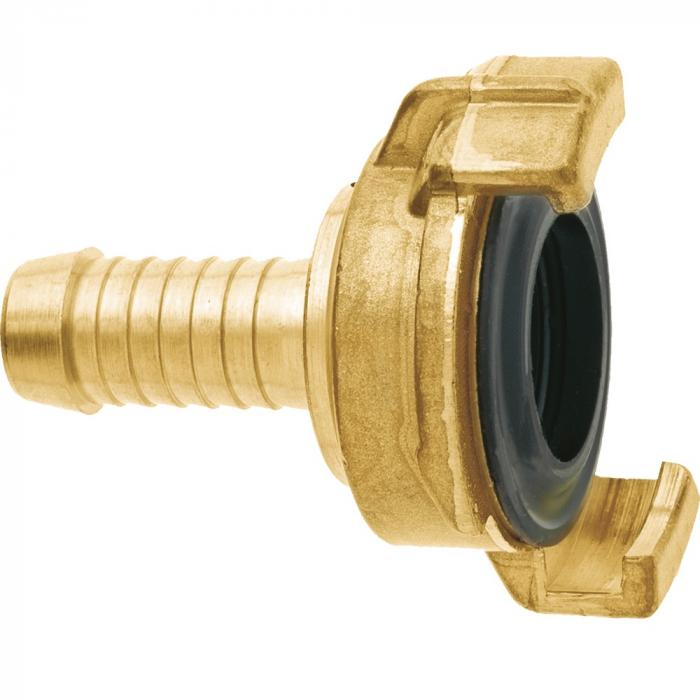 GEKAÂ® hose piece 360Â° rotatable - brass - max. 40 bar - 1/2 to 1 inch - price per piece