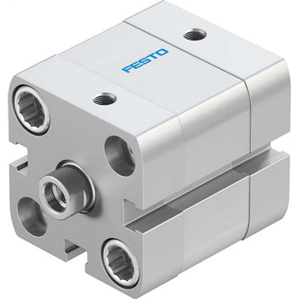FESTO - ADN - kompakt cylinder - kolvstångsgänga M6 - kolv Ø 25 mm - slaglängd 5 till 60 mm - pris per styck