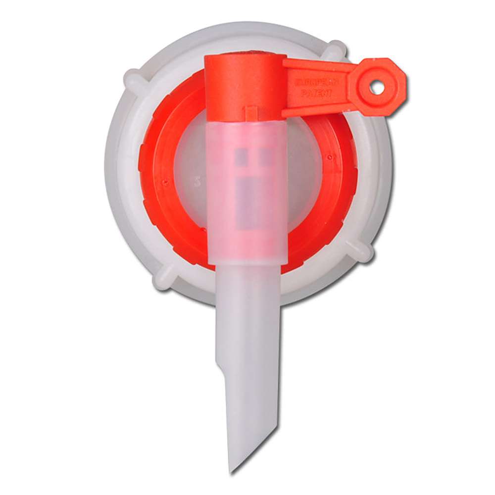 Tappekran - type "AH 13" - polyetylen - for 5 til 60 l beholdere - gjeng Ã˜ 55 til 61 mm