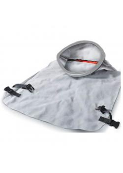 Ledercape - für Strahlhelm Comfort und Aspect - Schutz vor Staub und absplitternden Materialien