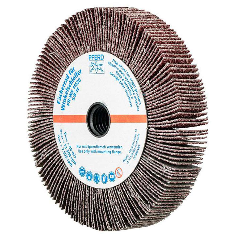 Fan grinding wheel - PFERD - for angle grinder - Ø 115 mm - for various materials