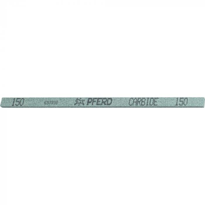 PFERD slip- och poleringssten - KARBID - fyrkantig - 4 x 4 mm till 25 x 13 mm - längd 150 mm - kornstorlek 150 till 600 - pris per PU