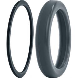 GEKA® plus - Set di anelli di tenuta e protezione - misura M - EPDM - per i modelli 30W, 30WF e 30W - PU - 1 set - prezzo per set