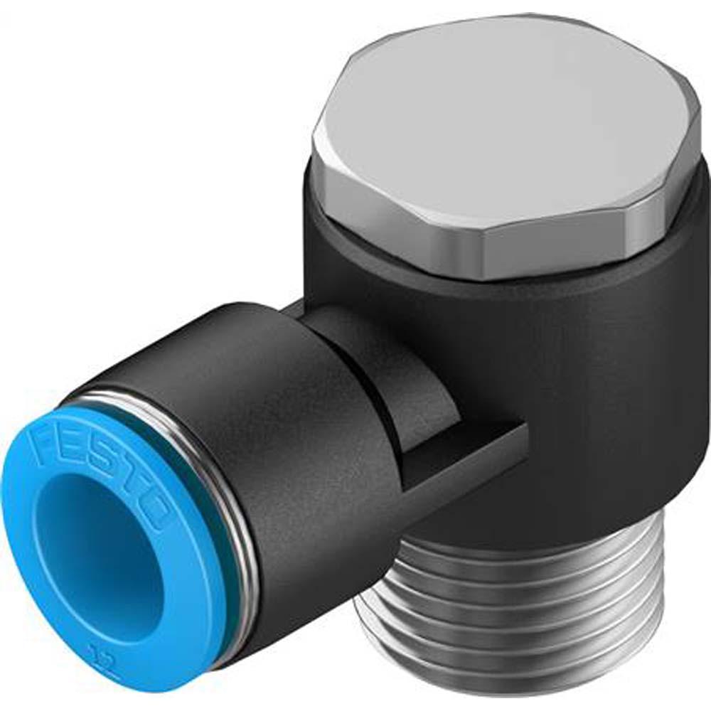 FESTO - QSLV - Push-in L-fitting - Standard size - Nominal size 1.8 to 13 mm - PU 1/10 pieces - Price per piece and PU