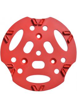 Diamantscheibe V12 - Durchmesser 300 mm - mit 12 Segmenten in V-Anordnung - KG 30/40 rot