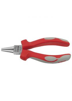 Round nose pliers with long jaws - length 140 mm / 160 mm - polished