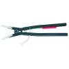 Assembly pliers - for external retaining rings - straight - black - with toothed bracket
