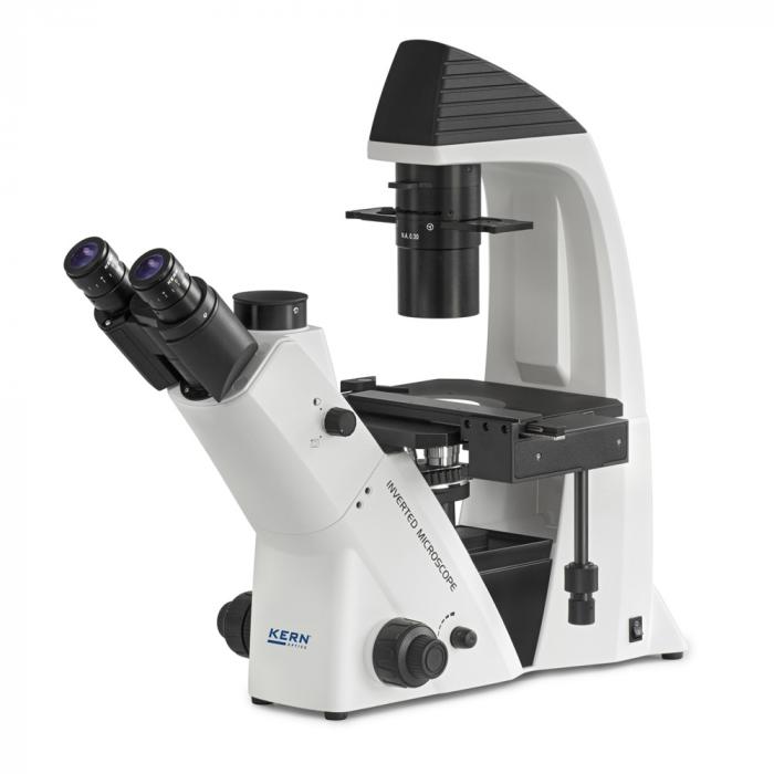Mikroskooppi - OCM - trinokulaarinen putki - valaistuksen tyyppi, joka on lähetetty tai heijastunut valo