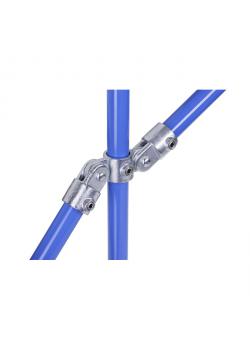 Łącznik krzyżowy "Normafix" - ocynkowane żeliwo ciągliwe - gwarantowane obciążenie 1500 N/m - Ø 33,7 do 48,3 mm - cena za sztukę