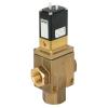 3/2-way Solenoid Valve - Type 6430 - Brass - Neutral media - female thread G 1/2" to G 1" - normally open (N.O.) - PN 1 to 16