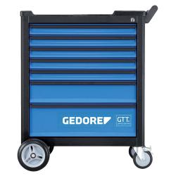 Gedore tool trolley - Dimensions (H x W x D) 985 x 775 x 475 mm - with 7 drawers