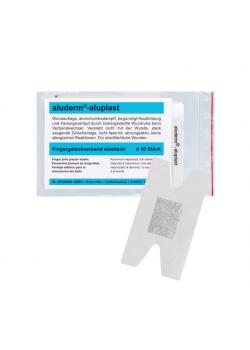 aluderm®-aluplast - elastic finger joint association - color white - 4,0x7,2 cm
