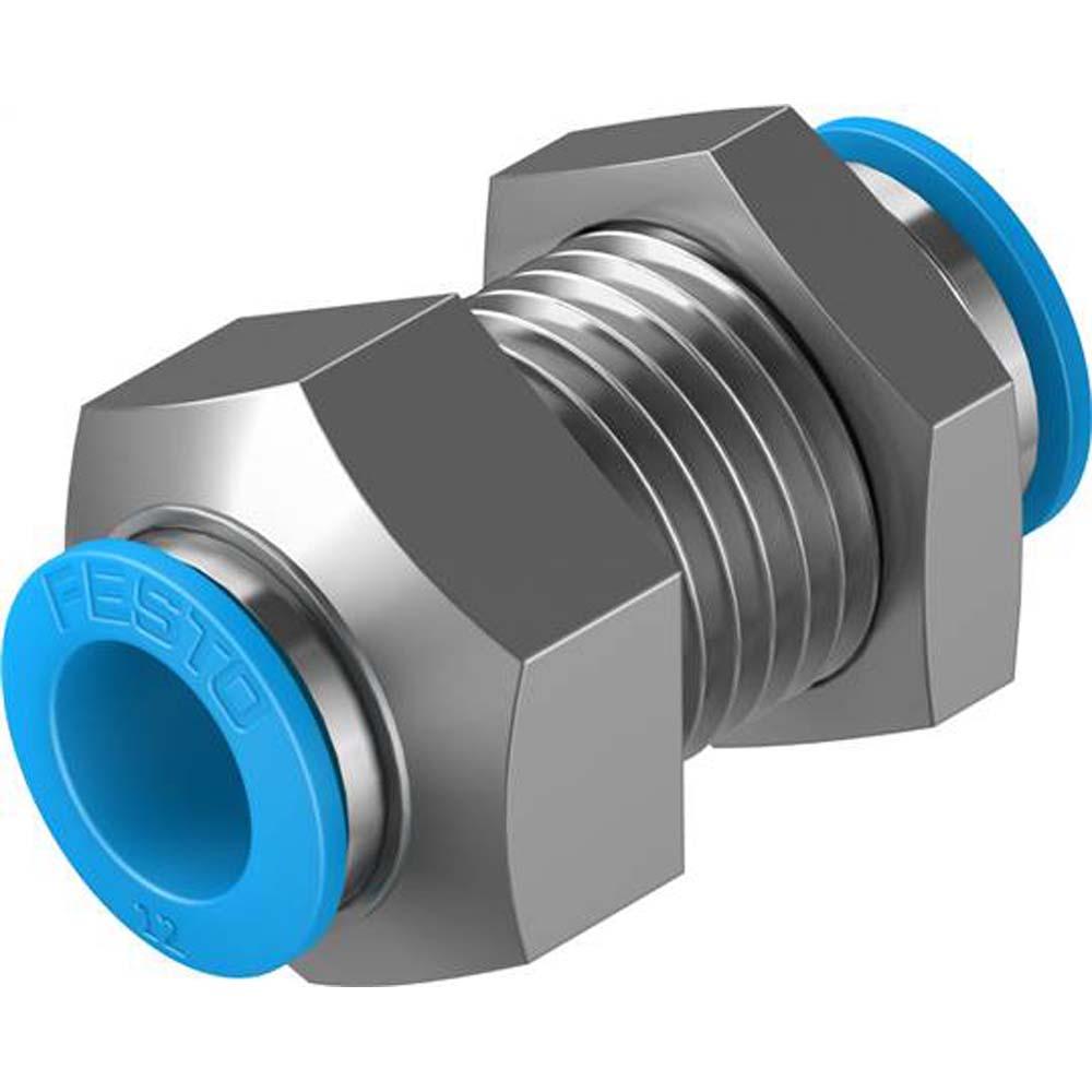 FESTO - QSS-10 - Bulkhead push-in connector - Standard size - Nominal width 3 to 11 mm - Pack of 10 - Price per pack
