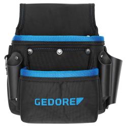 Gedore duo bag - inkludert skinnveske og 2 store oppbevaringsrom - pris pr stk