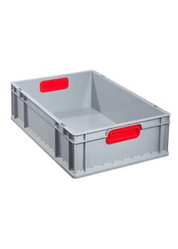 Euro containers ProfiPlus EuroBox 617 - with closed handles - External dimensions (W x D x H) 600 x 400 x 170 mm