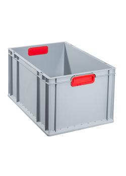 Euro containers ProfiPlus EuroBox 632 - with closed handles - External dimensions (W x D x H) 600 x 400 x 320 mm