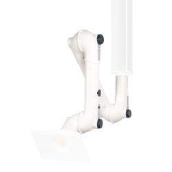 Laboratory vacuum arm MEB 1350-100PP - 1350 mm - Table mounting - Type PP