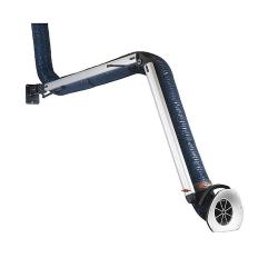 Suction arm PR 1500-100 W - 1500 mm - Ø 100 mm - white - for industrial environments