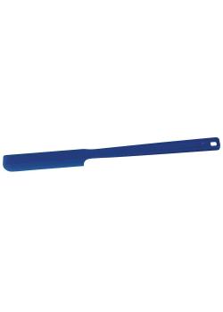 Spatel för mat - PS - blå - steril - längd 192 mm - bredd 20 mm - PU 100 stycken - pris per PU