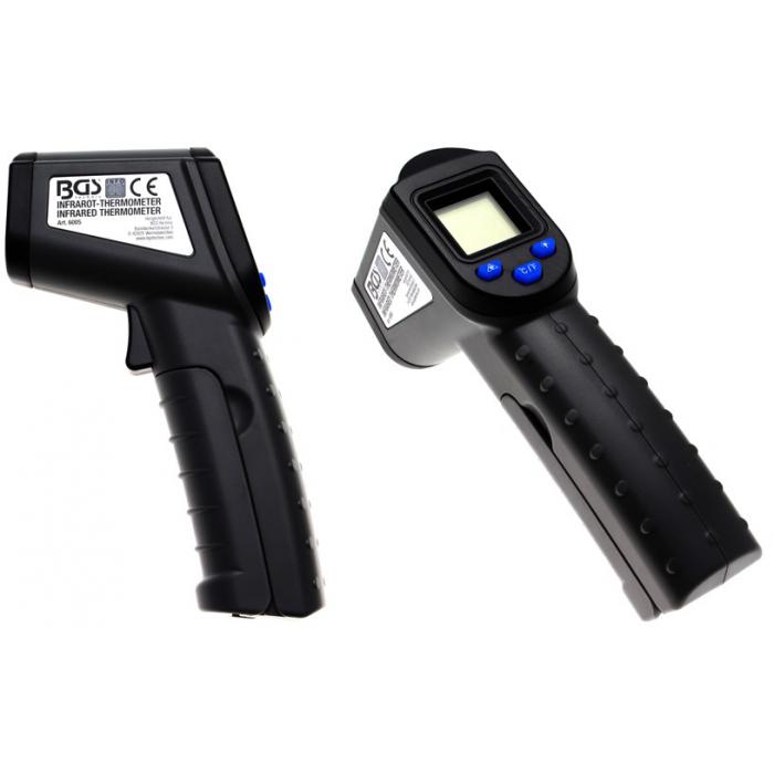 Digital-Laser Thermometer - von -50°C bis +500°C - Messzeit ca. 1