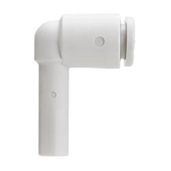 Haakse steekverbinding KQ2L - PBT/PP - Buiten-Ø slang 3,2 tot 16 mm - Steekverbinding Ø 3,2 tot 16 mm - VE 5 of 10 stuks - Prijs per stuk