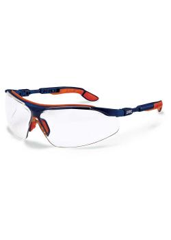 Schutzbrille Sport - superleicht - blau/orange