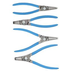 Gedore assembly pliers set - for internal and external circlips - Contents 4 pieces