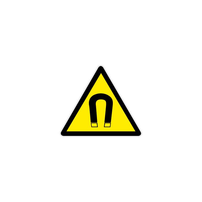 Warning Sign "Magnetic field" - Joint length 5-40 cm