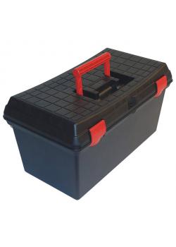 Tool box "Classic" - empty - Black color - 450 x 220 x 270 mm