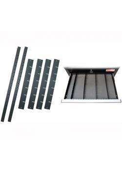 Drawer divider - for factory cars PROFI - suitable for BGS 4111 - 6 pcs.
