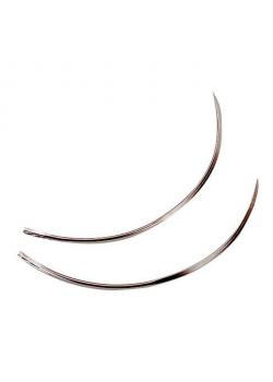 Kirurgiske sy nåle - størrelse 1 til 7 - Ø 1,1 til 1,4 mm - længde 50 til 80 mm - pakke med 12 stykker - pris pr. Pakke