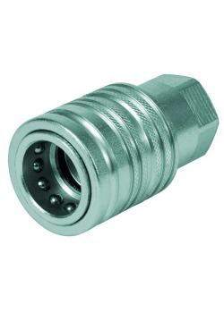 Plug-in coupling series ST2 - socket - chrome-plated steel - DN 10 - internal thread M16 x 1.5 up to G 3/8 "- PN up to 300