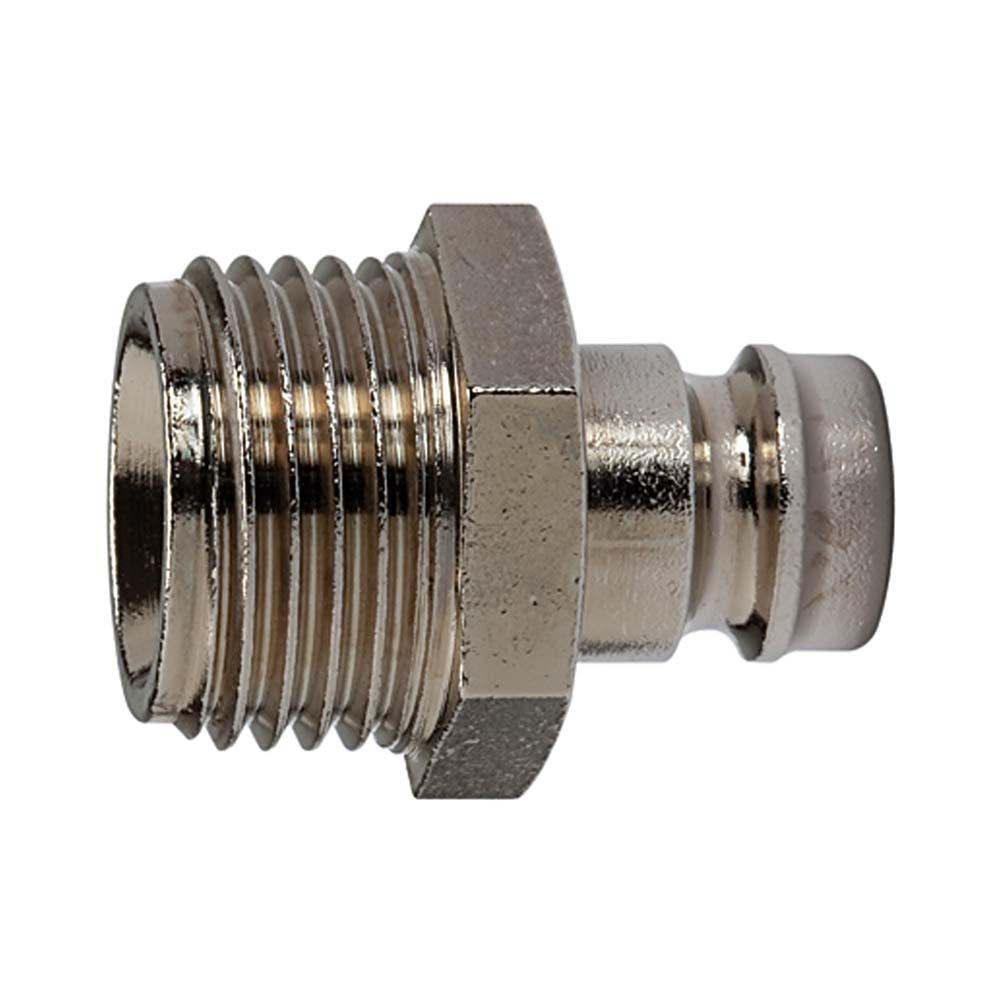 Temperature control plug-in nipple - Brass - DN 6 - PN max. 15 bar - Price per piece