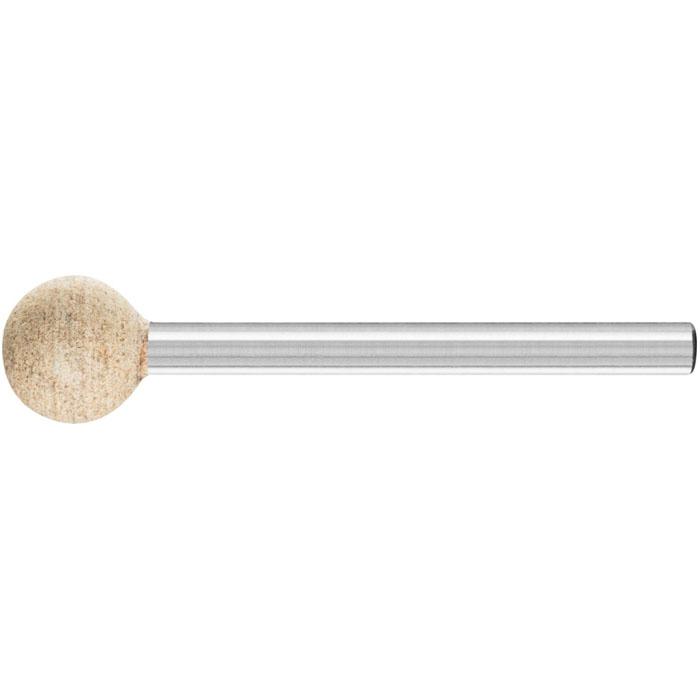 Schleifstift - PFERD Poliflex® - Schaft-Ø 3 mm - Kugelform - für Stahl und Titan - VE 10 Stück - Preis per VE