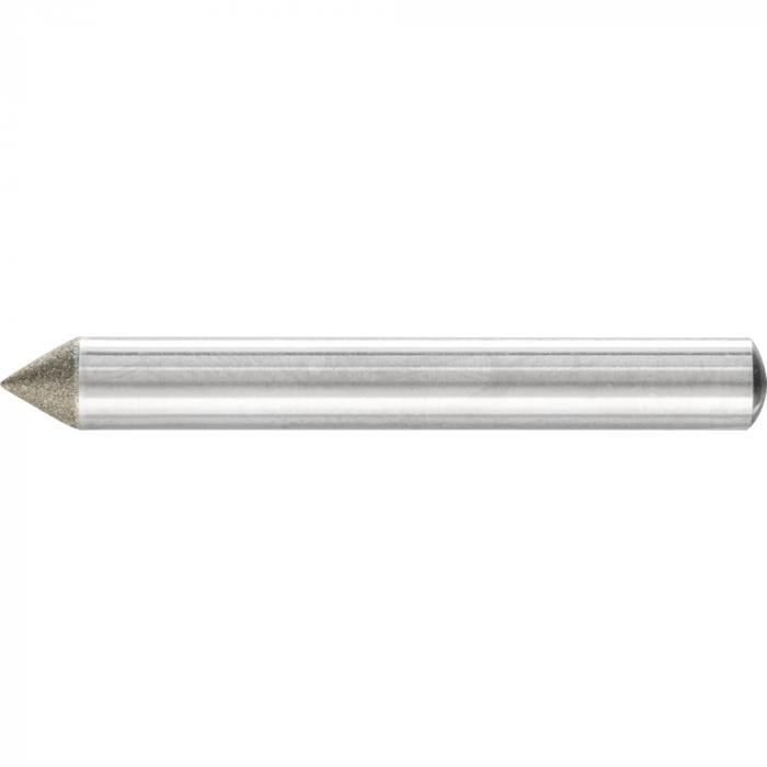 PFERD Diamant-Schleifstift - Spitzkegelform SK - Korngröße D 64 - Außen-ø 6,0 bis 15,0 mm - Schaft-ø 6 mm