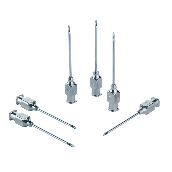 HSW-ECO® kanyle - Luer lock-beslag - Ø 0,8 til 2,4 mm - længde 5 til 50 mm - pakke med 12 - pris pr.