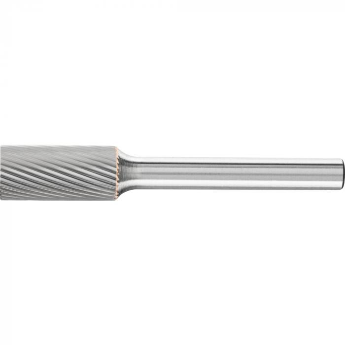 Fresa in metallo duro PFERD - forma cilindrica ZYA senza dentatura frontale - Z5 - fresa da Ø 4 a 10 mm - gambo Ø 6 mm