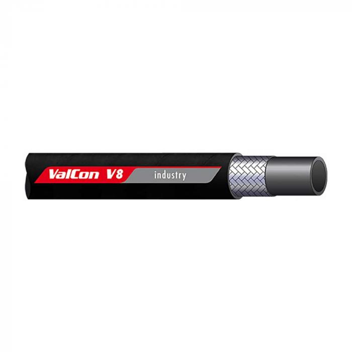 ValCon® Hochdruckreinigerschlauch - Gummi - DN 6 bis 12 - Außen-Ø 13,4 bis 20,6 mm - PN 280 - Rolle 50 m - Preis per Rolle